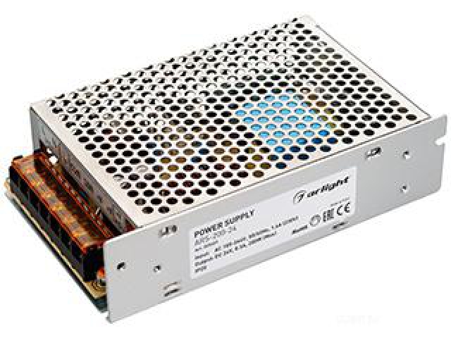 Блок питания ARS-200-24 (24V, 8.3A, 200W) (Arlight, IP20 Сетка, 2 года) фото:3