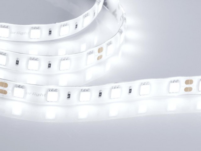 Лента герметичная RTW-SE-B60-10mm 24V White6000 (14.4 W/m, IP65, 5060, 5m) (Arlight, -) фото:6
