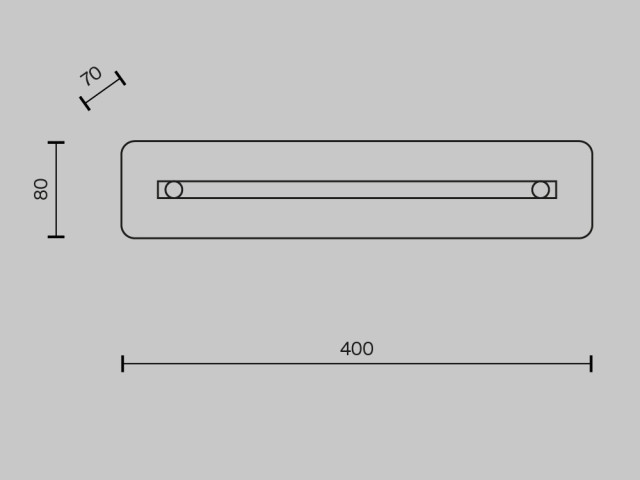 Настенный светильник (бра) Maytoni P091WL-L7CH3K фото:1