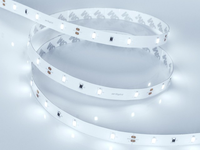 Лента ULTRA-5000 12V Cool 8K (5630, 150 LED, LUX) (Arlight, 12 Вт/м, IP20) фото:1
