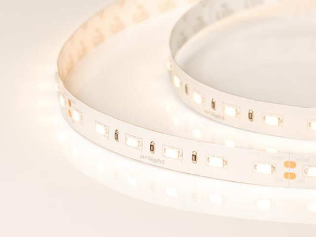 Лента ULTRA-5000 24V Warm2400 2xH (5630, 300 LED, LUX) (Arlight, 27 Вт/м, IP20) фото:6