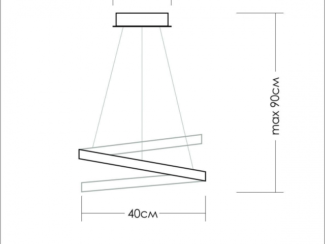 Подвесной светильник ULIGHT Spiral Фото:1