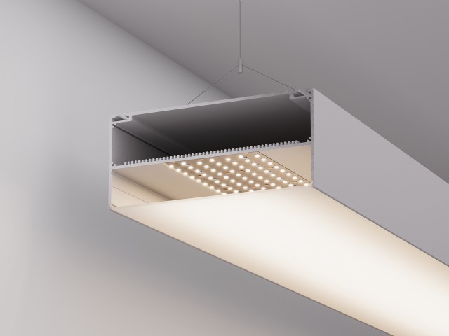 Профиль с экраном ARH-POWER-W180-2000 ANOD (Arlight, Алюминий) фото:11