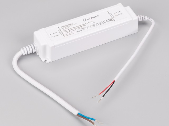 Блок питания ARPJ-SP-57700-PFC (40W, 29-57V, 0.7A) (Arlight, IP67 Пластик, 5 лет) фото:3