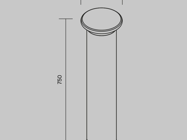 Ландшафтный светильник Outdoor O460FL-L10GF3K1 фото:2
