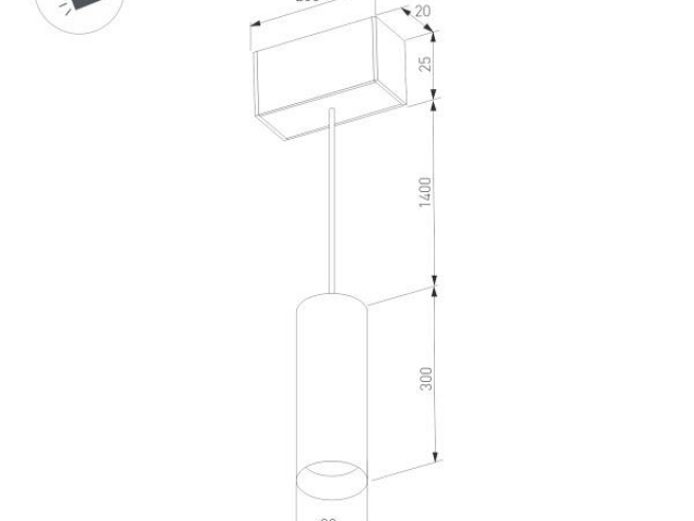 Светильник MAG-SPOT-HANG-25-R30-5W Warm3000 (BK-GD, 45deg, 24V) (Arlight, IP20 Металл, 5 лет) фото:4