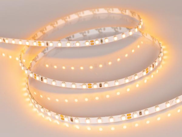 Лента RT-A120-5mm 24V Yellow (9.6 W/m, IP20, 2835, 5m) (Arlight, узкая) фото:5