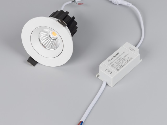 Светильник MS-ATOLL-BUILT-TURN-R94-10W Warm3000 (WH, 60 deg, 230V) (Arlight, IP54 Металл, 5 лет) фото:6