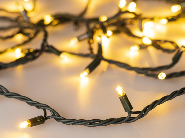 Светодиодная гирлянда ARD-STRING-PRO-1000-GREEN-100LED-PULSE Warm (230V, 7W) (Ardecoled, IP65) фото:1