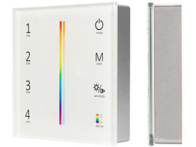 Панель Sens SMART-P55-MULTI White (3V, 4 зоны, 2.4G) (Arlight, IP20 Пластик, 5 лет) фото:9