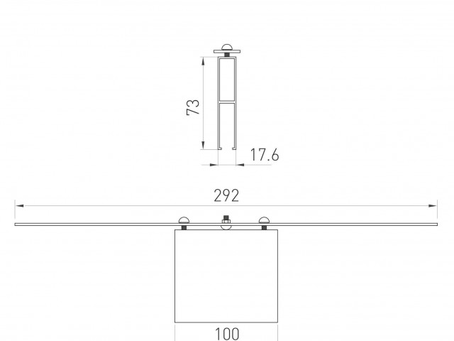 Коннектор прямой ALT-LINEAIR-FLAT-CON-I-2094 (ANOD) (Arlight, IP20 Металл, 3 года) фото:1
