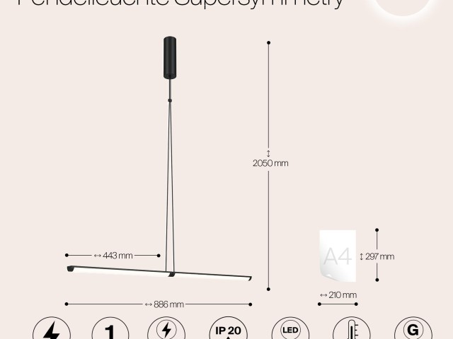 Подвесной светильник Maytoni P096PL-L11BK фото:19