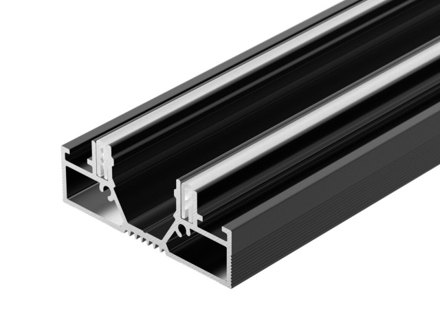 Профиль STRETCH-20-CEIL-D-CENTER-2000 BLACK (Arlight, Алюминий) фото:10