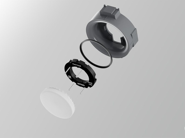 Встраиваемый светильник Technical DL019-GX53-B фото:6