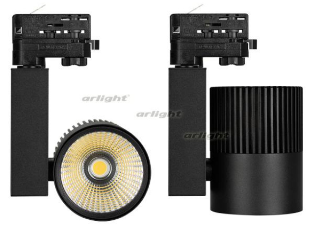Светильник LGD-ARES-4TR-R100-40W Warm3000 (BK, 24 deg) (Arlight, IP20 Металл, 3 года) фото:12