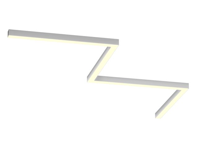 Светильник HOKASU Z S50 (RAL9003/4x840mm-90/LT70 — 3K/72W) фото:1