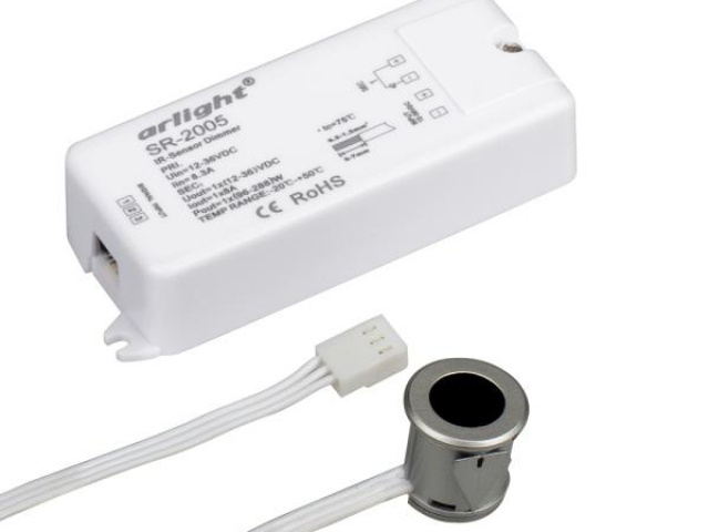 Диммер SR-2005 Silver-R (12-36V, 96-288W, IR-Sensor) (Arlight, -) фото:1
