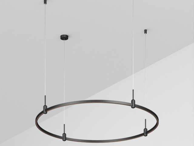 Основание ART-APRIORI-ROUND-HANG-R1200 (BK) (Arlight, IP20 Металл, 3 года) фото:1
