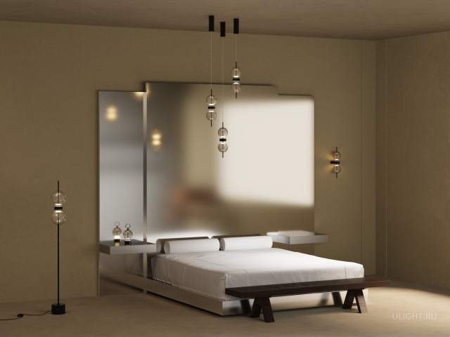 Напольный светильник (торшер) Maytoni MOD478FL-L15B3K фото:6