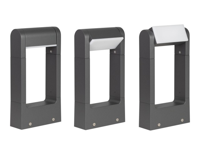 Светильник LGD-PATH-FRAME-ROTARY-H300-6W Warm3000 (GR, 111 deg, 230V) (Arlight, IP65 Металл, 3 года) фото:2