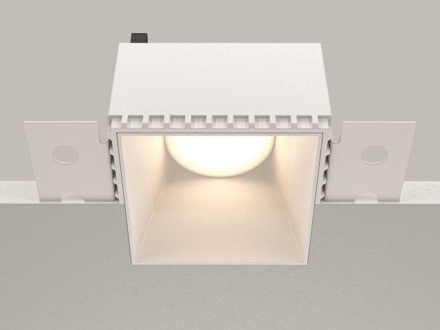 Встраиваемый светильник Technical DL051-01-GU10-SQ-W фото:10