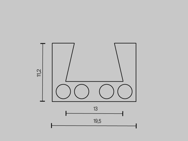 Шинопровод Technical TRX160-1110B фото:2