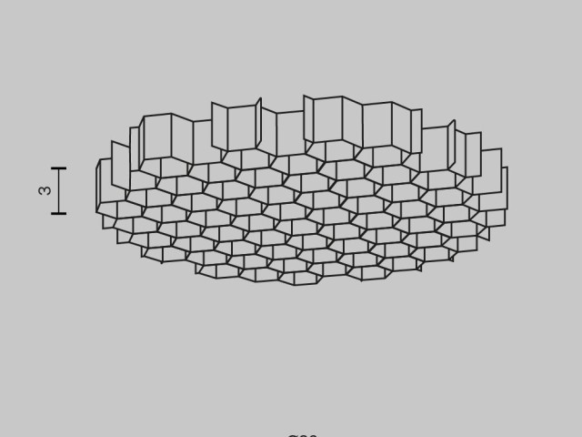 Комплектующие для светильника Technical HoneyComb-D26 фото:1
