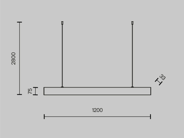 Подвесной светильник Technical P051PL-L40W4K фото:31
