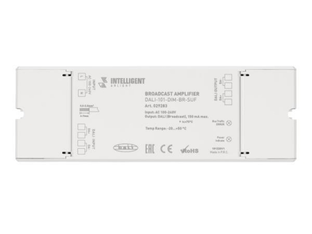 INTELLIGENT ARLIGHT Усилитель DALI-101-DIM-BR-SUF (DALI bus, 230V) (IARL, -) фото:3