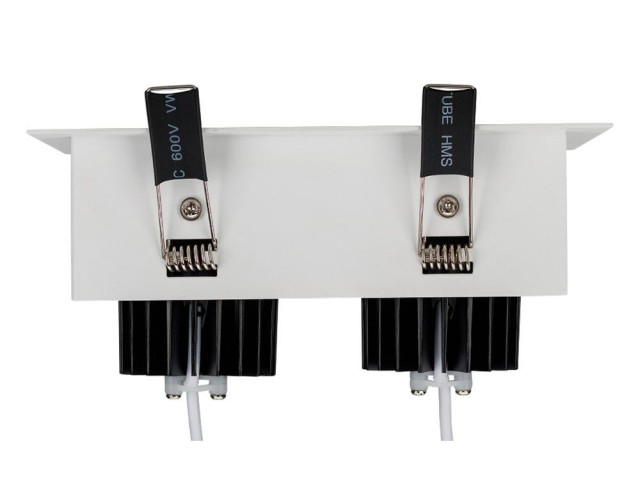 Светильник CL-KARDAN-S180x102-2x9W Day (WH-BK, 38 deg) (Arlight, IP20 Металл, 3 года) фото:4