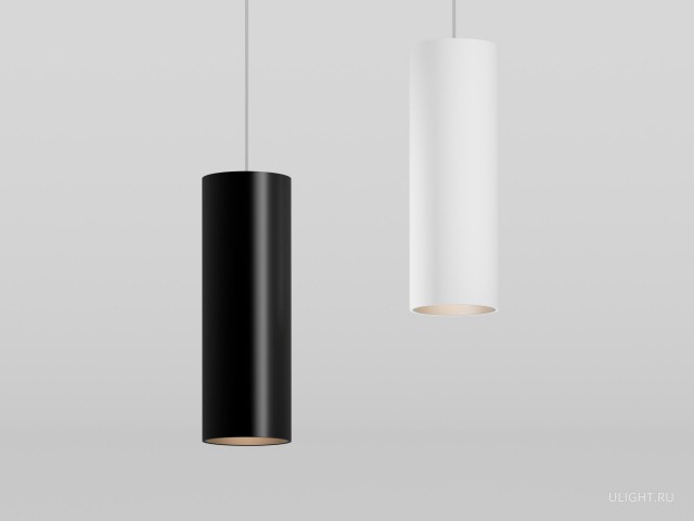 Подвесной трековый светильник HOKASU Tube Hang TR2 (55-320/ral9003 – 10w/5090/10deg) фото:3
