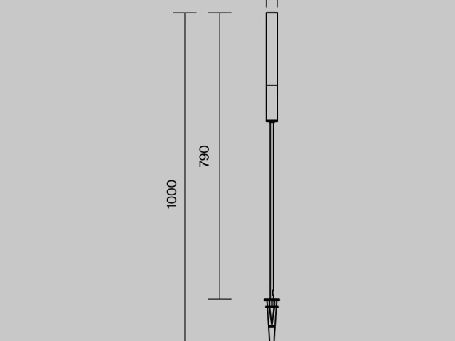 Ландшафтный светильник Outdoor O487FL-L3GF3K1 фото:1