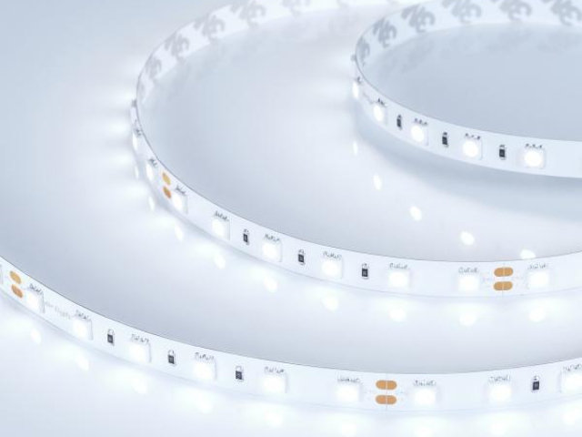 Лента RT 2-5000 24V Cool 8K 2x (5060, 300 LED, LUX) (Arlight, 14.4 Вт/м, IP20) фото:7