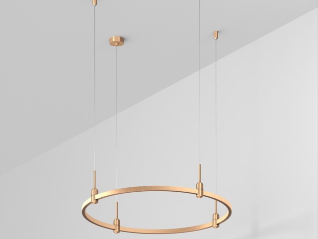 Основание ART-APRIORI-ROUND-HANG-R800 (GD) (Arlight, IP20 Металл, 3 года) фото:1
