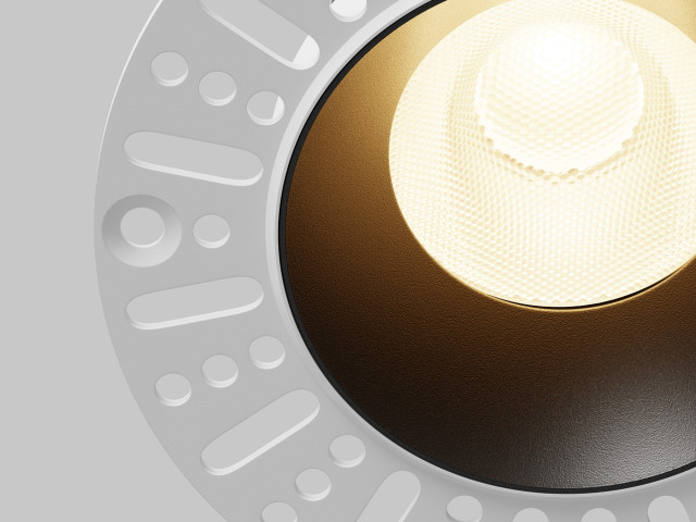 Встраиваемый светильник Technical DL121-15W-3K-TRS-B фото:10