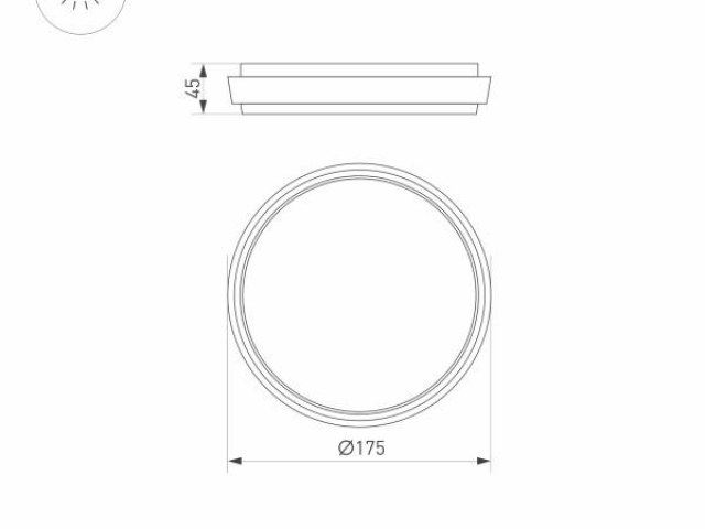 Светильник LGD-GIRO-R175-10W Warm3000 (GR, 110 deg, 230V) (Arlight, IP54 Металл, 3 года) фото:9