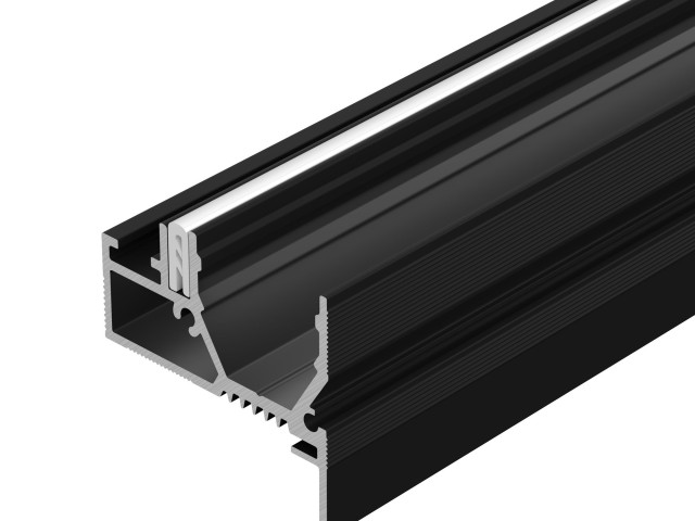Профиль STRETCH-20-WALL-D-SIDE-2000 BLACK (Arlight, Алюминий) фото:4