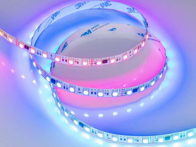 Лента DMX-B72-10mm 24V RGB-PX6 (16 W/m, IP20, 5060, 5m) (Arlight, -) фото:5