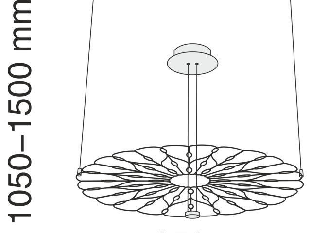 Подвесной светильник Maytoni MOD037PL-L48B фото:5
