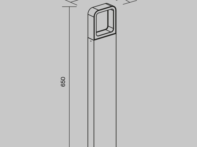 Ландшафтный светильник Outdoor O461FL-L7GF3K1 фото:2