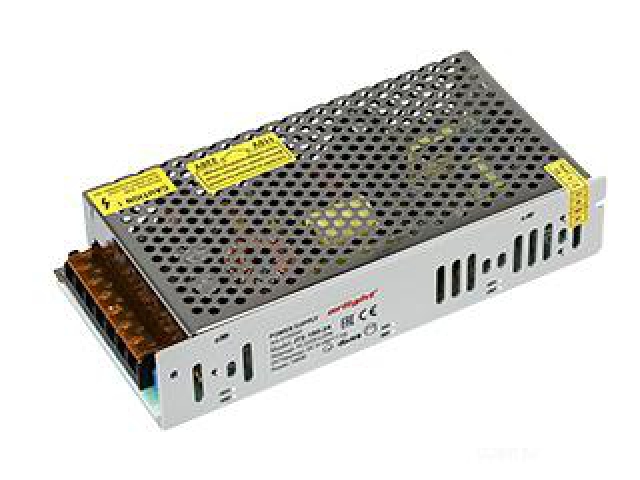 Блок питания JTS-180-24 (0-24V, 7.5A, 180W) (Arlight, IP20 Сетка, 2 года) фото:1