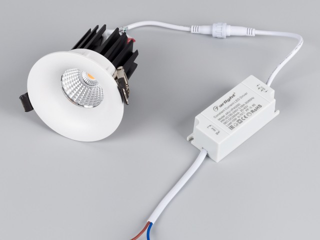 Светильник MS-FOGGY-BUILT-R86-10W Warm3000 (WH, 60 deg, 230V) (Arlight, IP54 Металл, 5 лет) фото:4