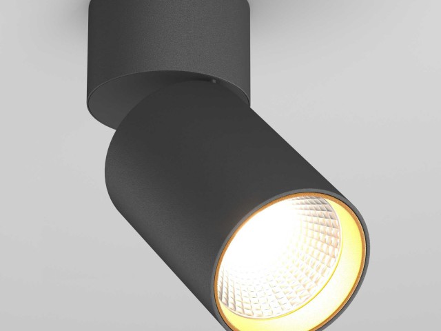 Светильник SP-POLO-SURFACE-FLAP-R85-15W Day4000 (BK-GD, 40 deg) (Arlight, IP20 Металл, 3 года) фото:1