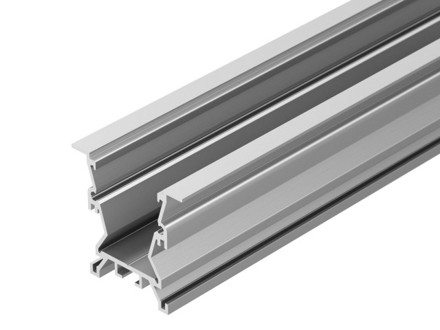 Профиль с экраном ALU-WIDE-FL-H35-2000 ANOD+FROST (Arlight, Алюминий) фото:16