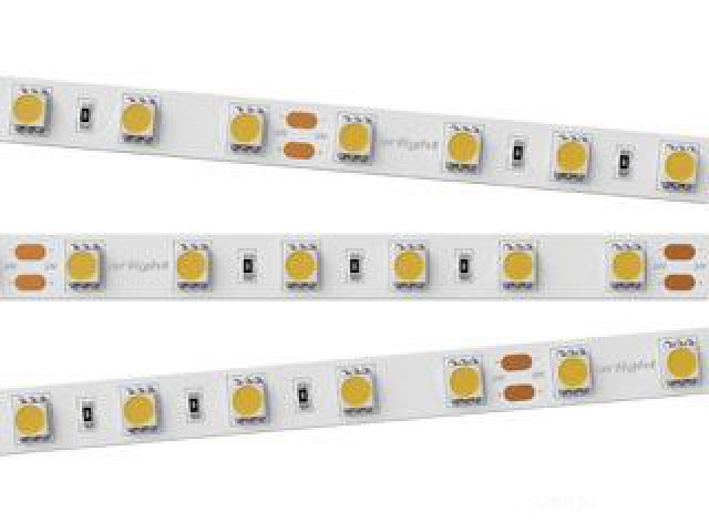 Лента RT-B60-10mm 24V White6000 (14.4 W/m, IP20, 5060, 5m) (Arlight, 14.4 Вт/м, IP20) фото:4