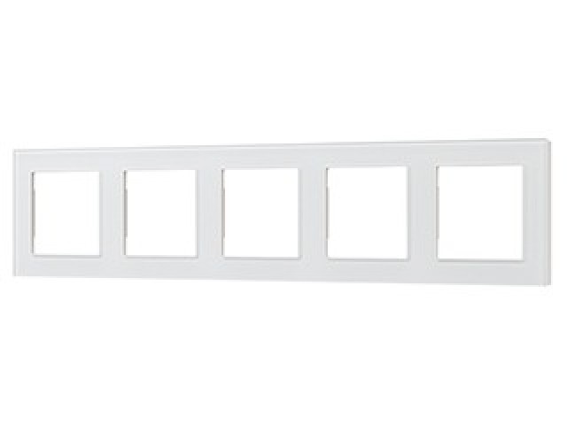 Рамка стеклянная FRM-GLARE-GS-5-WH (Arlight, -) фото:1