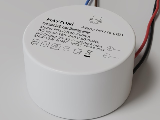 Источник тока Lighting control PSL-TR40-300mA фото:2