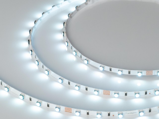 Лента MINI-F60-5mm 24V RGB (6 W/m, IP20, 3535, 5m) (Arlight, узкая) фото:13