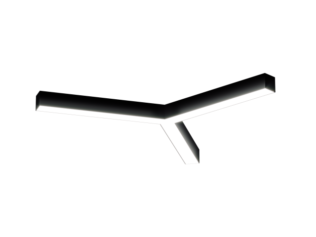 Светильник Звезда S50 (RAL9005/3x410mm/LT70 — 4K/26W) фото:1