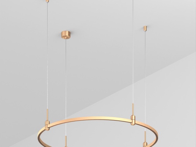 Основание ART-APRIORI-ROUND-HANG-R1000 (GD) (Arlight, IP20 Металл, 3 года) фото:1